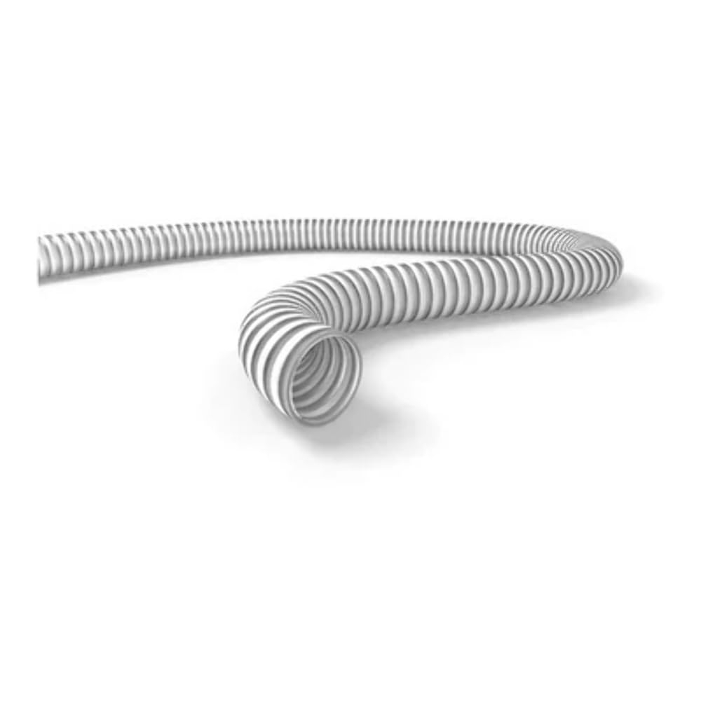 TUBO SPIRALATO ALIMENTARE BIANCO Diametro 50 (Mt. 25)