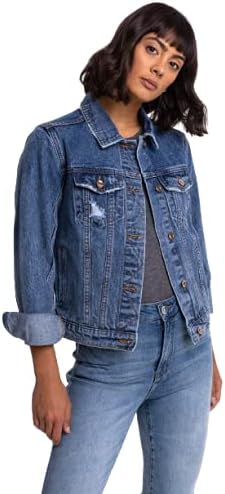 female denim jacket
