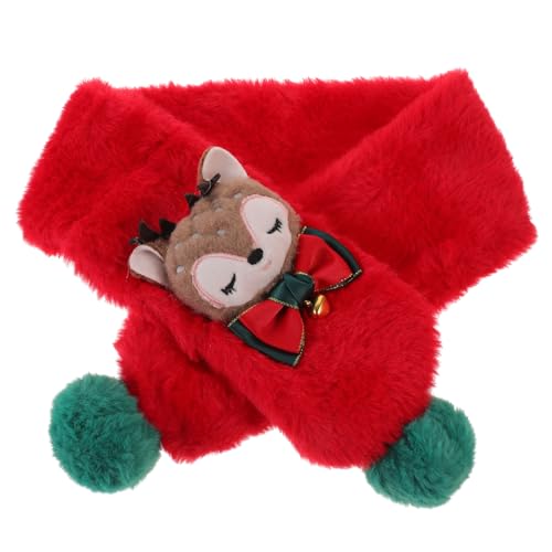 GALPADA Écharpe De Noël Pour Enfants En Tissu Non Tissé Châle Chaud Et Confortable Design Unisexe