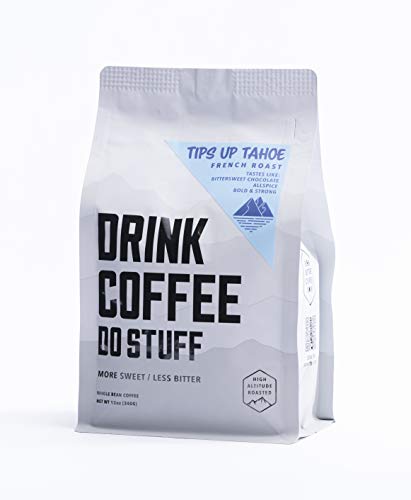 Drink Coffee Do Stuff, Tips Up Tahoe, En Grano, Tostado French Roast miniatura 1