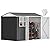 DWVO 8' x 6' Outdoor Storage Shed, Waterproof Metal Garden Shed with Windows, Lockable Doors, and Sloped Roof for Patio, Backyard, Lawn, Tool Storage, Bike Shed, Pet Shelter (Gray + White)