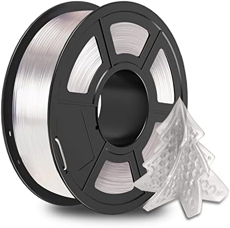 SUNLU PETG Filament 1,75 mm z rolką SUNLU Upgrade, 1 kg, dokładność pomiaru +/- 0,02 mm, do większości drukarek 3D FDM, czarny