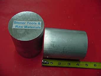 2 Pieces Of 3-1/2" Diameter X 2" Long 6061 Aluminum Round Rod - T6511 Solid Bar Stock, Made In USA 3 thumbnail image