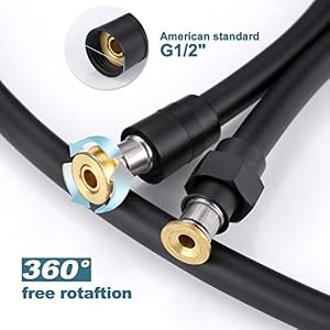 Shower Hose, 79 Inches Extra Long Shower Head Hose Extension for Bathing Toilet Cleaning Dogs Bathroom Bathing Matte Black Handheld Shower Hose Shower Hose, 79 Inches Extra Long Shower Head Hose Extension for Bathing Toilet Cleaning Dogs Bathroom Bathing Matte Black Handheld Shower Hose