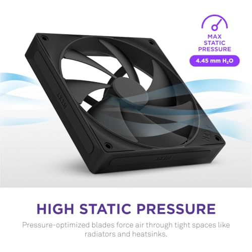 Image of F120P - 120mm Static Pressure Fans - Single Pack - Black
