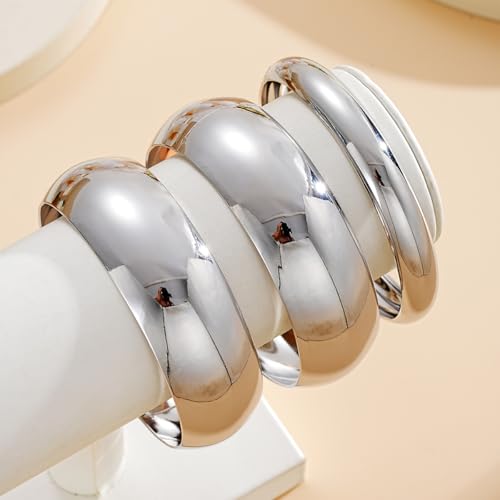 Image of Shining Diva Fashion Gold Plated Stylish Kada Bangle Cuff Bracelet for Women & Girls