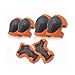 KCTAKXMRA Kids Knee Pads and Elbow Pads Set - Skate Pads for Ultimate Protection and Safety Helmet for Kids 8-14(White Pink)