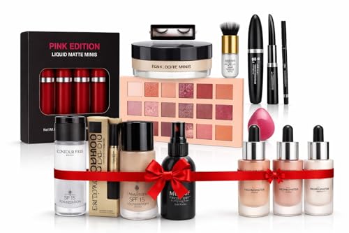 Festive Party Makeup Kit Have Complete Makeup Box For Women (Fair) L With 15 Essential Products L Waterproof L Bridal Makeup L Full Face Makeup