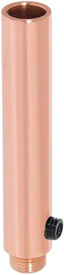 B&P Lamp® 3 Inch Cord Set Screw Bushing, Polished Copper