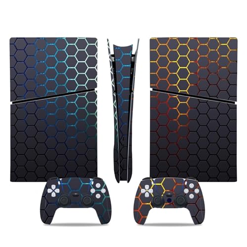 Skin PS5 Slim vinyle de protection anti-rayures durable pour console édition digitale