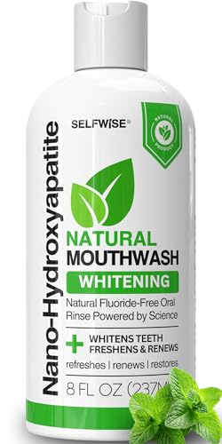 Nano-Hydroxyapatite Natural Whitening Mouthwash with Xylitol – Fluoride-Free