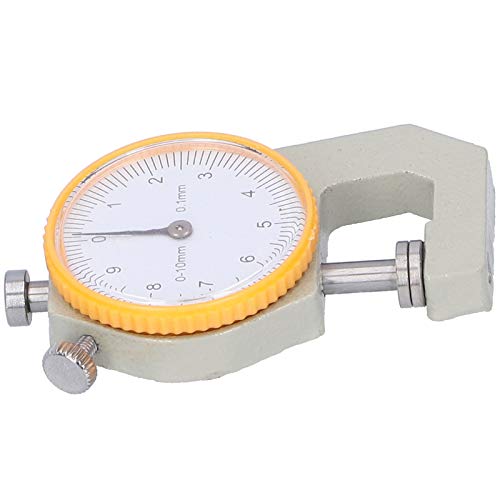Medidor de Grosor Dial Para Cuero y Metal 0-10mm miniatura 1