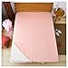 MHXY Housse De Matelas Élastique avec Fermeture Éclair Hypoallergénique Coton Protège Matelas Imperméable (Color : Pink, Size : 150x190cm)