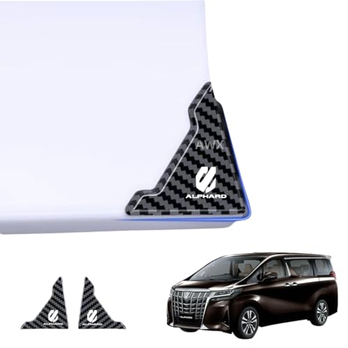 トヨタ アルファード(ALPHARD) 車ドアガード,専用 ドアコーナー,プロテクター, コーナーガード, ステッカー, アルファード ALPHARD、AGH40W AGH45W 20系 30系 40系 全シリーズ対応 車ドア保護 車傷保護 汚れ 防止 着