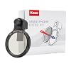 Kase Clip-on CPL Filter for iPhone, 58mm Magnetic Phone Camera Lens Circular Polarizer Filter Compatible with iPhone 16 15 14 Pro Max 13 12 11 Samsung Xiaomi