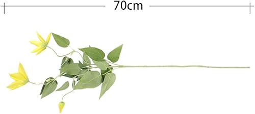 Miniatura 6 de 28 pulgadas, 1 paquete de 6 piezas de plantas de clemátide sintética, vegetación artificial, resistentes a los rayos UV, arbustos, arbustos,