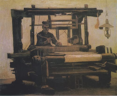 Cuadro de lienzo Van Gogh Tejedor en el telar con impresion de alta definicion 60x90