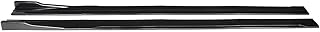 Universal Car Side Skirt 8 Pcs 2.2m Winglet Splitters Lip Side Spoiler Compatible for VW for Polo for Golf Mk5 Mk6 Mk7 Compatible for Jetta Passat(Carbon Fiber Look)