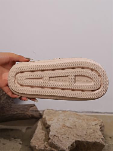 Leopard Print Cloud Slippers Double Buckle Cheetah Print EVA Soft Pillow Sandals House Slides Quick Drying Non Slip4