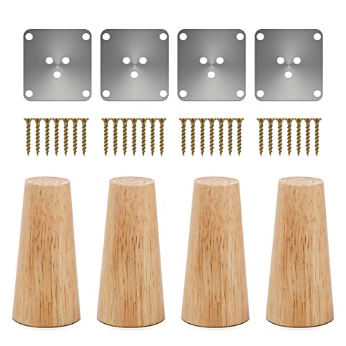 Elevadores Muebles Juego De 4 Piezas, Patas Para Muebles De 2 Pulgadas, Patas Para Armario Patas De Cocina De Acero Inoxidable Banco Para Silla De Centimetros Baoblaze Pata Del Sofa Del Acero