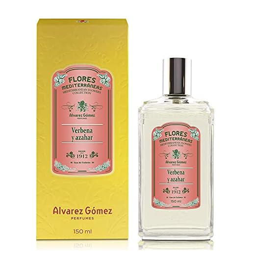 Alvarez Gomez Flores Mediterráneas, Verbena y Azahar, Eau de Toilette, Floral, 150 Mililitros
