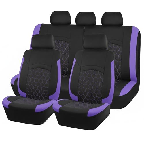 Housses de siège voiture violettes pour le confort des trajets du quotidien