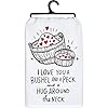 Primitives by kathy a bushel and a peck kitchen dish towel 28 x 28  urban country home decor