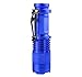 WAYLLSHINE Scalable Blue LED 3 Mode Long Range Blue Beam Blue Light Flashlight, Blue Flashlight Blue LED Flashlight Torch with Blue Light For Night Fishling, Detecting-Blue House