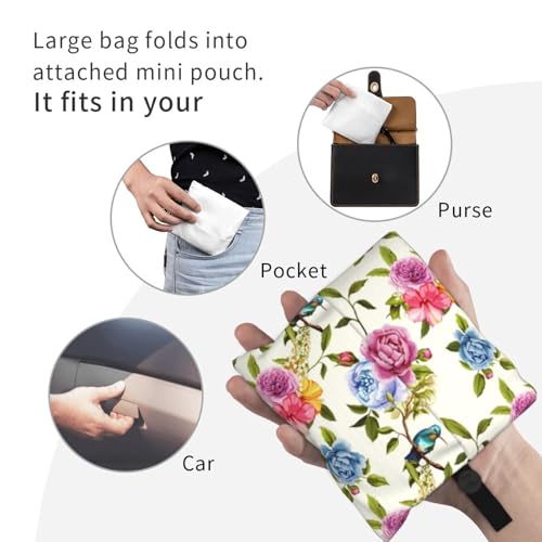 Sac fourre-tout pliable pour ne plus jamais manquer de place aux courses