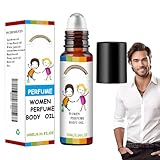 Perfume Feromonas Mujer | Nebulizador Corporal de Perfume de 10ml - Aceite en Roll-On Compacto de Feromonas con Fragancia para Citas Viaje Trabajo Bodas Uso Diario Hogar y Cumpleaños