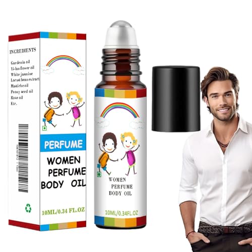 Perfume Feromonas Mujer | Perfume en Spray Corporal 10 ml - Aceite en Roll-On Compacto de Feromonas con Fragancia para Citas Viaje Trabajo Bodas Uso Diario Hogar y Cumpleaños