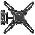 GRIFEMA Full Motion TV Wall Mount for 26-65 in TVs or Monitor, Swivel Tilt Rotation Extension with Articulating Arms, Max VESA 400X400mm, Corner TV Mount Bracket, Up to 77 Lbs