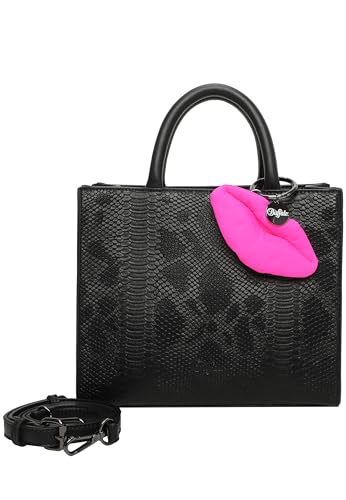 Sac de courses femme Buffalo noir pour vos journées shopping et bureau