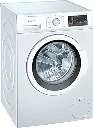 Siemens 7 kg Fully-Automatic Front Loading iQ300 Washing Machine (WM12J16WIN, White)