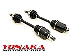 Yonaka Axles Driveshafts CV Joints Compatible/Replacement for 94-01 Acura Integra GS-R B16 B18...