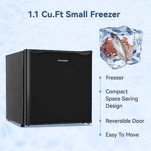 Bangson US-BSR-017-2 Upright Freezer,1.1Cu.Ft Mini Freezer thumb #7
