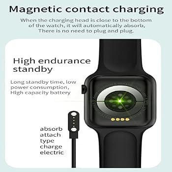 K6 Plus Smart Watch 1.78 Inch Full Screen - Black: Buy Online at Best Price  in Egypt - Souq is now Amazon.eg