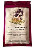 Paper Gold Repacks TCG Starter Graded Mystery Pack, 1 Graded Card, (PSA, Beckett, CSG, MNTY, etc) All Grades, Look for 1st Editions, Holos, Rare Cards, Fan Favorites