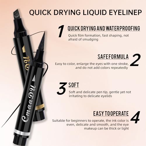Hosaily Winged Eyeliner Quick Fix Makeup Cleanser Eraser Pen Set thumb #2
