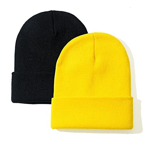 Image of NPJY Unisex Beanie for Men and Women Knit Hat Winter Beanies