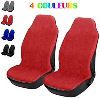 Car Seat Covers made from Special Sponge for Beach and Pool Use, Red