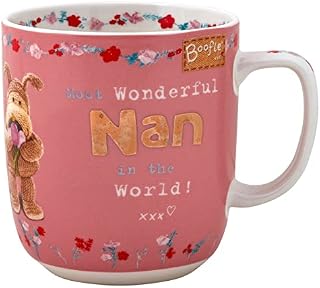 Boofle 62657 Wonderful, Cute Hot Drinks, Ideal Birthday, Christmas, Thanksgiving Gift for Nan, Novelty Tea Mug-Ceramic, 320 ml