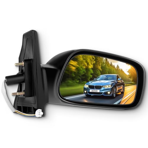 SCITOO Door Mirrors, fit for Exterior Accessories Mirrors fit 2003-2008 for Corolla with Power Controlling Non-telesccoping Non-Folding Features (Passenger Side)