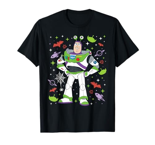 Image of Disney & Pixar's Toy Story Halloween Buzz Lightyear Collage T-Shirt