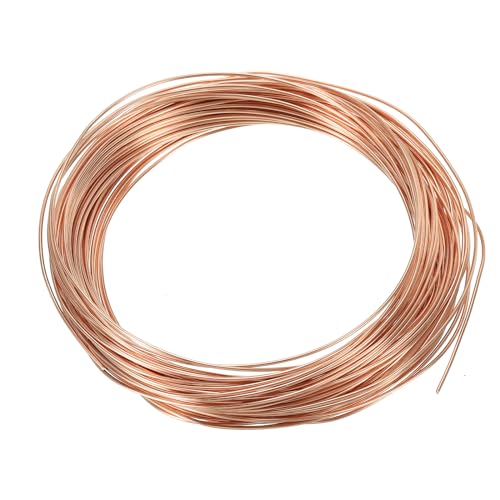 PATIKIL 49 Feet Solid Bare Copper Wire