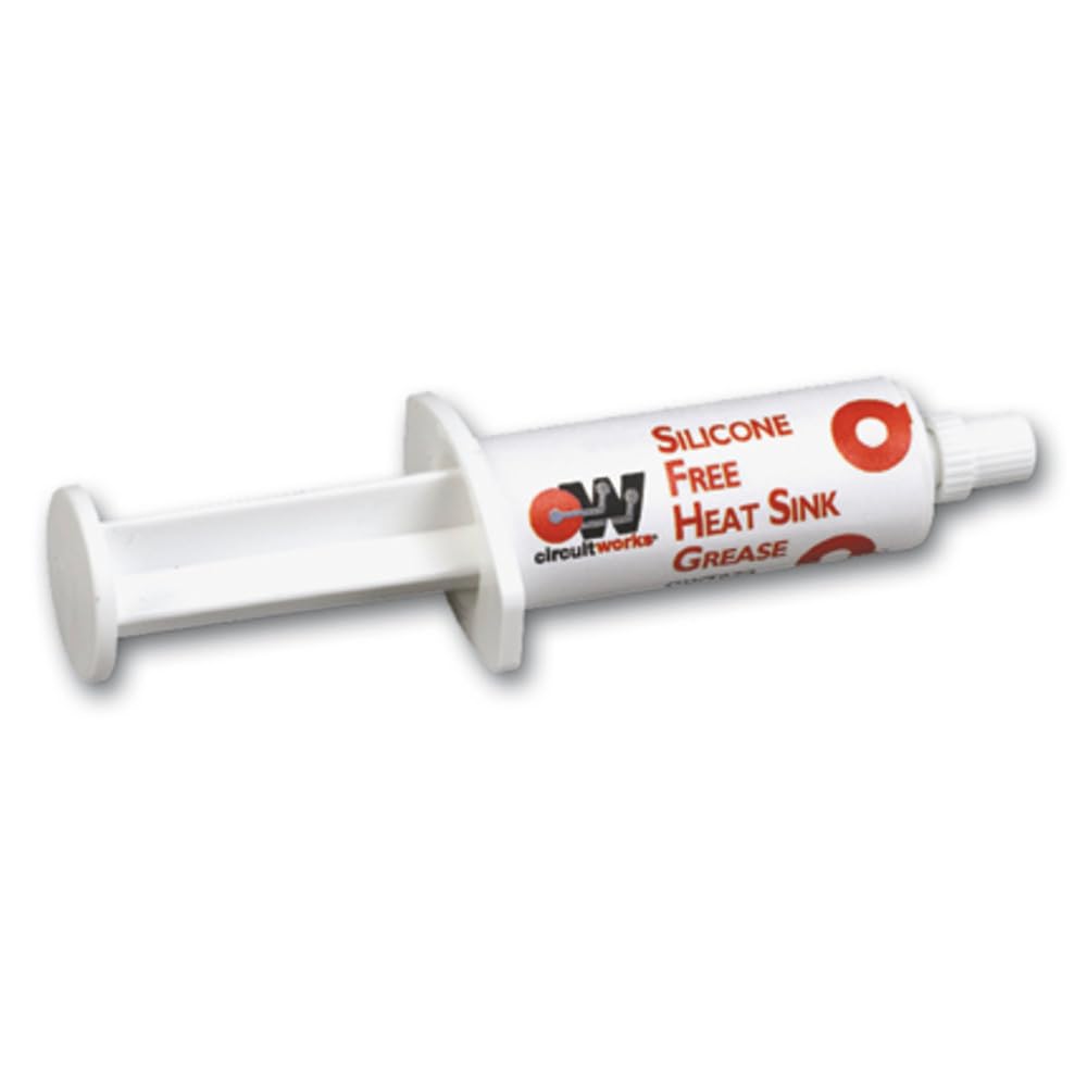 Heat Sink Grease, SiliconeFree, CircuitWorks®, Syringe, 8g Amazon.co