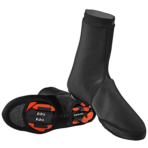 ROCKBROS Copriscarpe Ciclismo Termico Invernale, Copri Calzature per Bicicletta Protezione dal Freddo, Antivento per Bici, Universale Uomo Donna (L XL per 42-46)