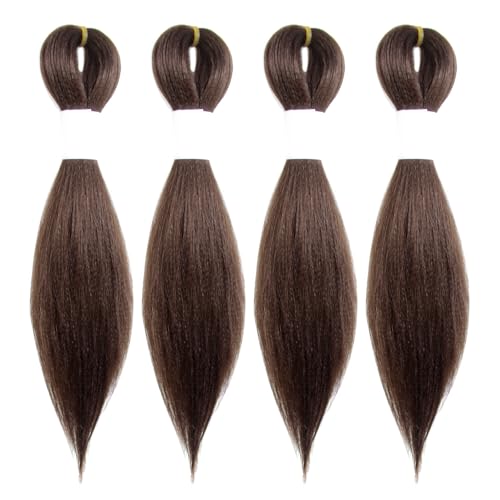 Osuntress Braiding Hair Pre Stretched Short Fake Braid 10 Inch, 30#, 4 Pack