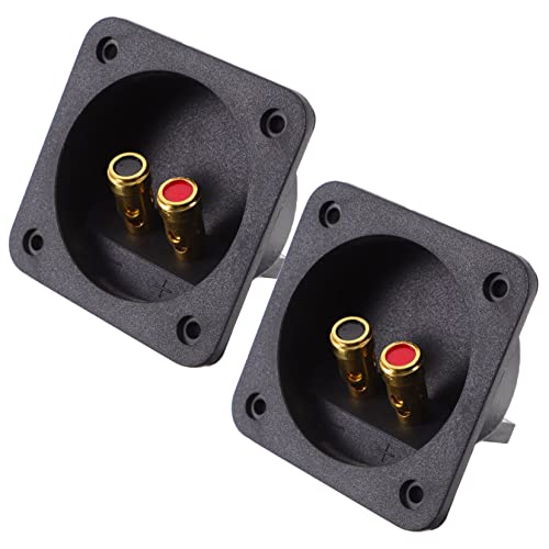 Terminal de conectores para altavoz duradero compatible con sistemas de audio inalámbricos y bafles