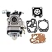 Produktbild Zerodis Lawn Mower Carburetor Grass Trimmer Carburetor with Repair Kits for CG430 CG520 BC430 BC520 Brush Cutter